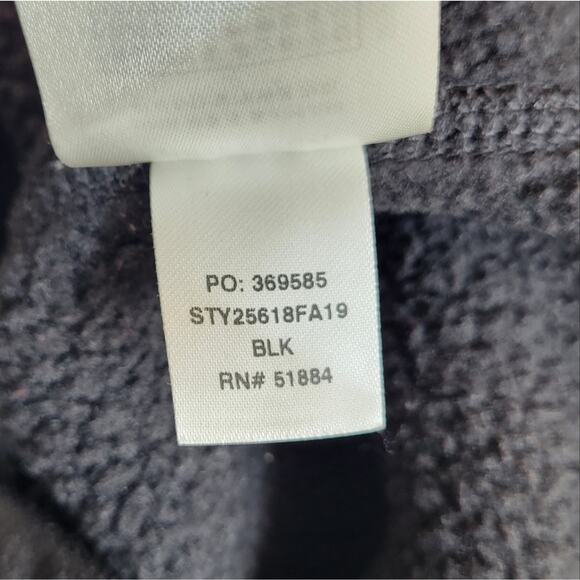 Patagonia Women's Better Sweater® 1/4-Zip Fleece Blavk Medium - Picture 7 of 8